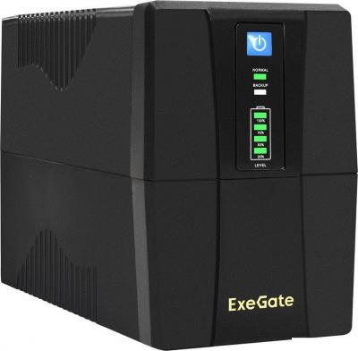 Источник бесперебойного питания ExeGate Power Back BNB-1000.LED.AVR.2SH EX292785RUS