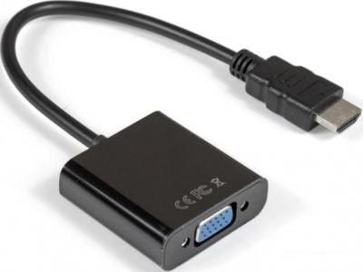 Адаптер ExeGate HDMI - VGA EX-HDMIM-VGAF-0.15 (0.15 м, черный)