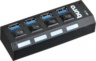 USB-хаб  Buro BU-HUB4-U3.0-L