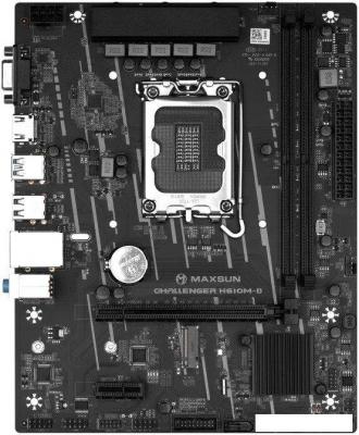Материнская плата Maxsun Challenger H610M-D