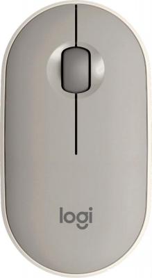 Мышь Logitech M350 Pebble (песочный)