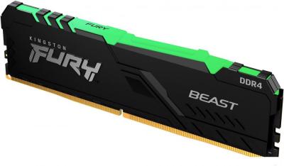 Оперативная память Kingston FURY Beast RGB 16ГБ DDR4 3200 МГц KF432C16BB12A/16