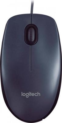 Мышь Logitech M90 (серый)