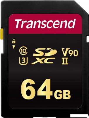 Карта памяти Transcend SDXC 700S 64GB