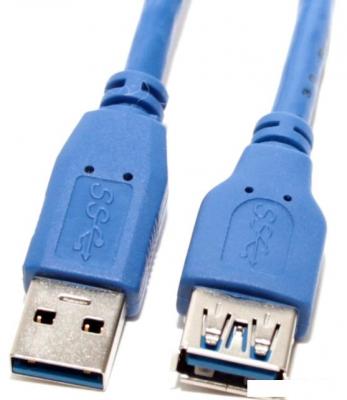 Кабель 5bites USB Type-A - USB Type-A UC3011-005F (0.5 м, синий)