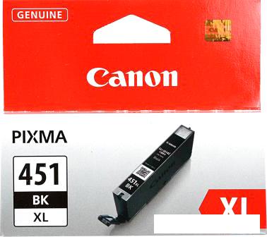 Картридж Canon CLI-451BK XL