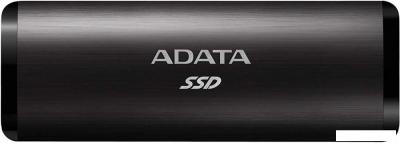 Внешний накопитель ADATA SE760 512GB ASE760-512GU32G2-CBK (черный)