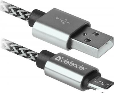 Кабель Defender USB08-03T Pro (белый)