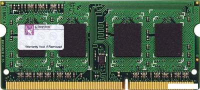 Оперативная память Kingston 8GB DDR3 SODIMM PC3-12800 KCP316SD8/8