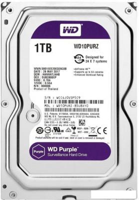 Жесткий диск WD Purple 1TB [WD10PURZ]