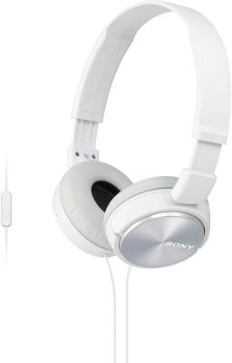 Наушники Sony MDR-ZX310AP (белый)