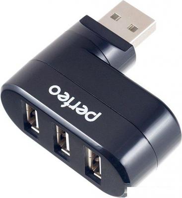 USB-хаб  Perfeo PF-VI-H024 (черный)