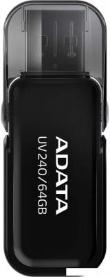 USB Flash ADATA UV240 64GB (черный)