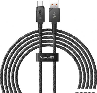 Кабель Baseus Unbreakable Series Fast Charging Data Cable 100W USB Type-A - USB Type-C (2 м, черный)