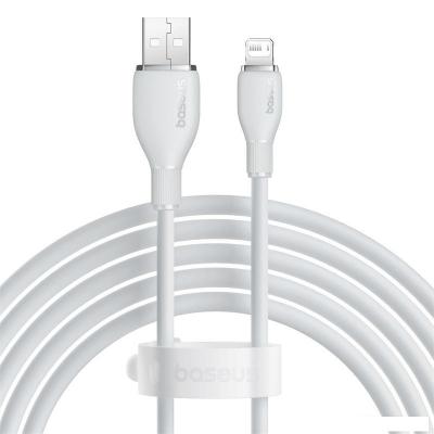 Кабель Baseus Pudding Series USB Type-A - Lightning (2 м, белый)