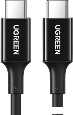 Кабель Ugreen US300 80372 USB Type-C - USB Type-C (2 м, черный)