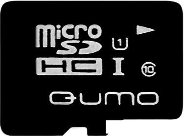 Карта памяти QUMO microSDHC (UHS-1) 32GB (QM32GMICSDHC10U1)