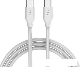 Кабель Digital Part TC-01 USB Type-C - USB Type-C (1 м, белый)