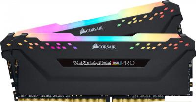 Оперативная память Corsair Vengeance RGB PRO 2x8ГБ DDR4 3600 МГц CMW16GX4M2D3600C18