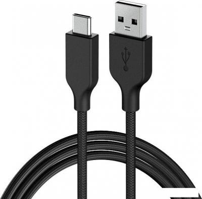 Кабель Genius ACC-A2CC-3A USB Type-A - USB Type-C (1.5 м, черный)