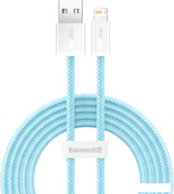 Кабель Baseus Dynamic Series Fast Charging Data Cable USB Type-A - Lightning (1 м, голубой)