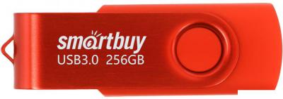 USB Flash SmartBuy Twist Dual Type-C/Type-A 256GB (красный)