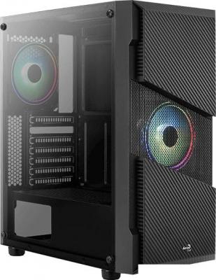 Корпус AeroCool Menace Saturn RGB-G-BK-v1