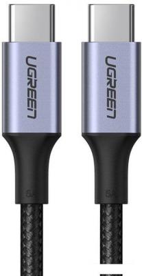 Кабель Ugreen US316 70428 USB Type-C - USB Type-C (1.5 м, черный)