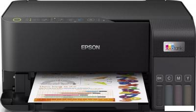 МФУ Epson EcoTank L3550 (ресурс стартовых контейнеров 6600/5900, контейнер 103)