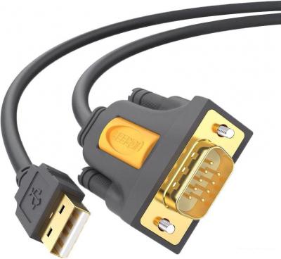 Кабель Ugreen CR104 20211 USB-А 2.0 - DB9 RS-232 (1.5 м)