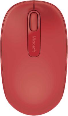 Мышь Microsoft Wireless Mobile Mouse 1850 (красный)