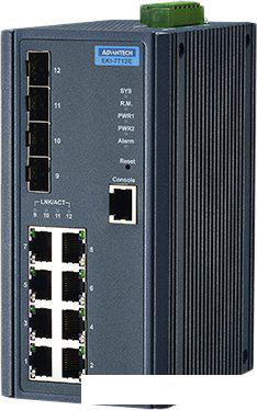 Управляемый коммутатор 2-го уровня Advantech EKI-7712E-4F-AE