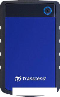 Внешний накопитель Transcend StoreJet 25H3 4TB (синий)