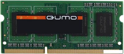 Оперативная память QUMO 8GB SO-DIMM DDR3 PC3-10600 (QUM3S-8G1333C9)