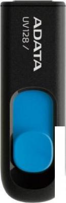 USB Flash ADATA DashDrive UV128 32GB (черный/синий)