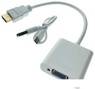 Адаптер Espada HDMI 19 M to VGA 15 F