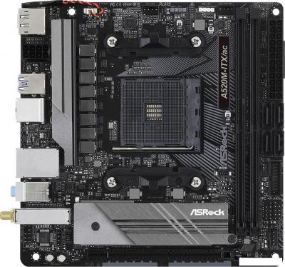 Материнская плата ASRock A520M-ITX/ac