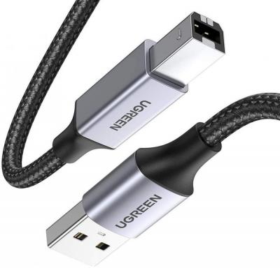 Кабель Ugreen US369 90560 USB Type-A - USB Type-B (5 м, черный)