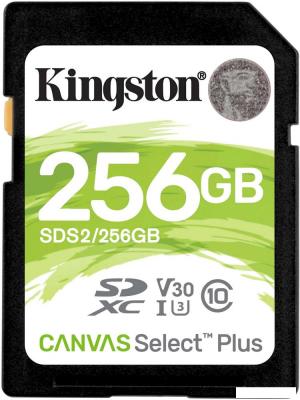 Карта памяти Kingston Canvas Select Plus SDXC 256GB