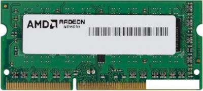 Оперативная память AMD 4GB DDR3 SO-DIMM PC3-12800 [R534G1601S1S-UGO]