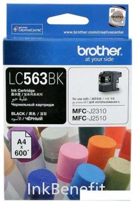 Картридж Brother LC563BK