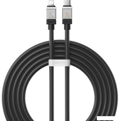 Кабель Baseus CoolPlay Series USB Type-C - Lightning (2 м, черный)