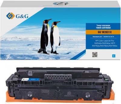 Картридж G&G GG-W2031X (аналог HP W2031X)