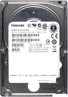 Жесткий диск Toshiba MBF2 RC 300GB (MBF2300RC)