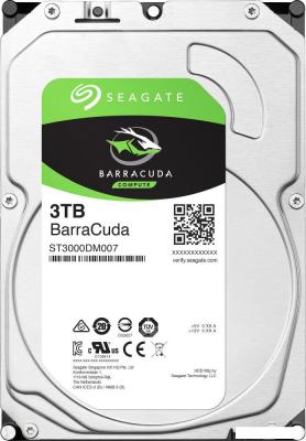 Жесткий диск Seagate BarraCuda 3TB ST3000DM007