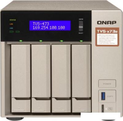 Сетевой накопитель QNAP TVS-473E-8G