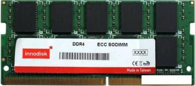 Оперативная память Innodisk 8ГБ DDR4 SODIMM 3200 МГц M4D0-8GS1PWEM