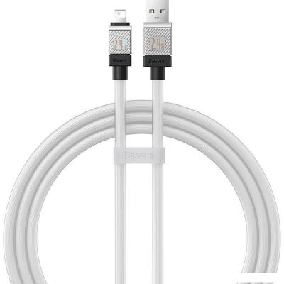 Кабель Baseus CoolPlay Series USB Type-A - Lightning (1 м, белый)