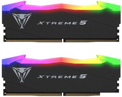 Оперативная память Patriot Viper Xtreme 5 RGB 2x24ГБ DDR5 7600 МГц PVXR548G76C36K