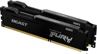 Оперативная память Kingston FURY Beast 2x8GB DDR3 PC3-12800 KF316C10BBK2/16